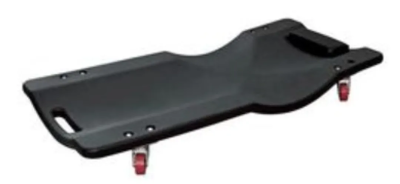 Лежак ремонтный пластиковый подкатной на 4-х колесах (400х920мм) RockForce RF-TRH6803