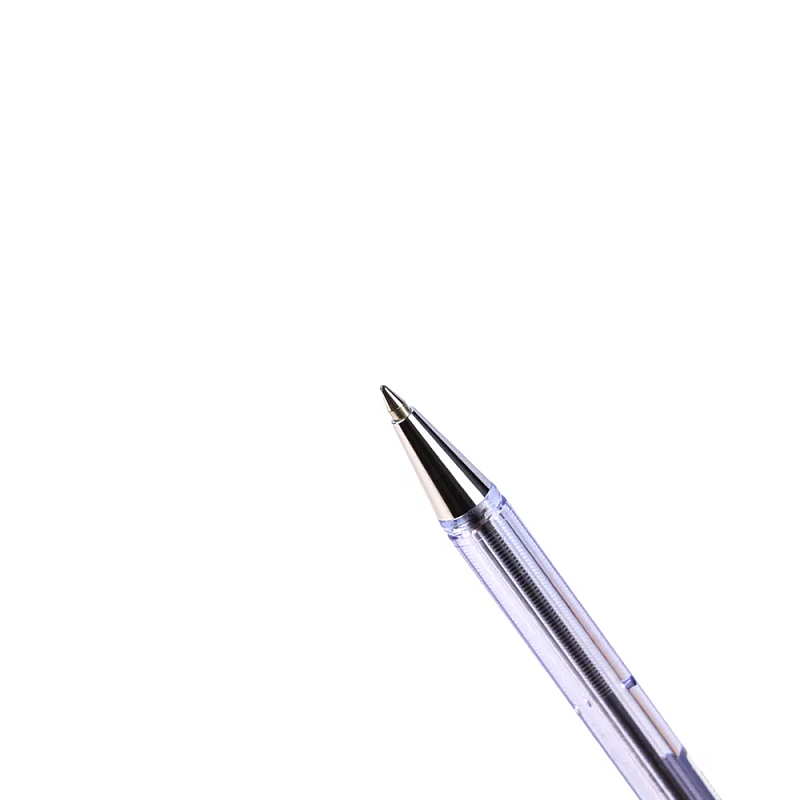 Ручка шариковая "ВК 77", 0.7 мм, прозрачный, стерж. красный