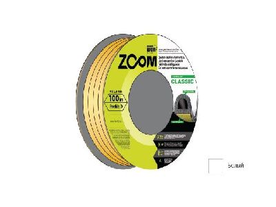 Уплотнитель D 100 м CLASSIC белый ZOOM 02-2-4-101