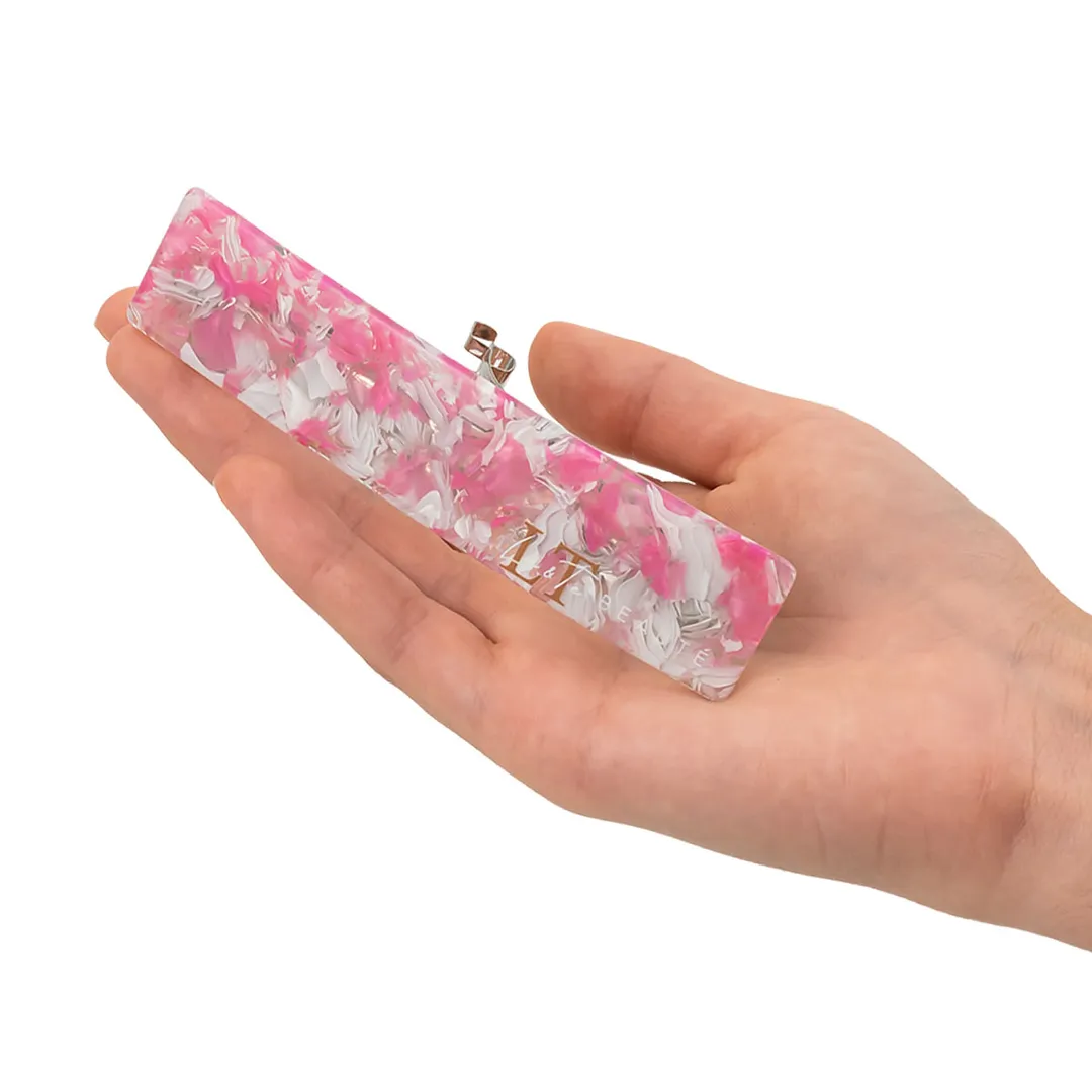 Заколка-автомат для волос (для взрослых) (декор.элемент 105мм, фиксатор 85мм)