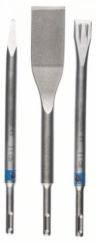 Набор зубил Long Life SDS-plus (3 шт) BOSCH (2607019159)