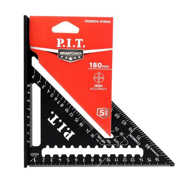 Угольник Свенсона метрический кровельный DRUA (180 мм) PIT HSQR04-0180A