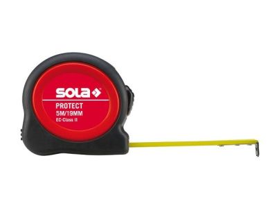Рулетка 8м/25мм "Protect" PE SOLA 50550801