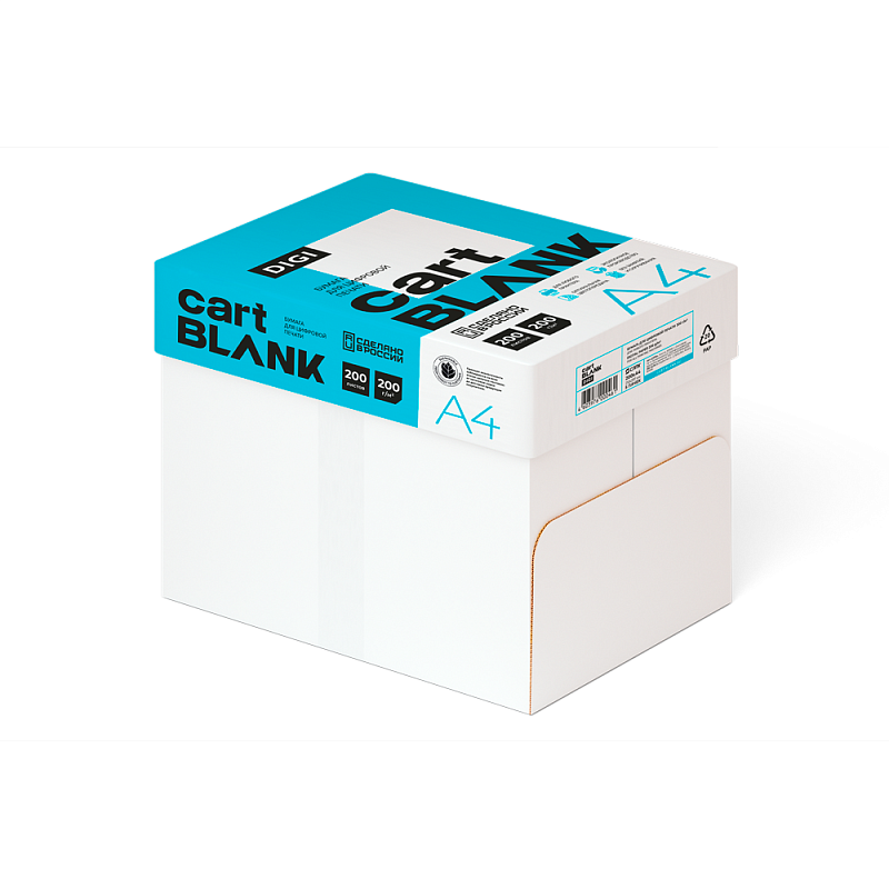 Бумага "Cartblank Digi",  A4, 200 листов, 200г/м
