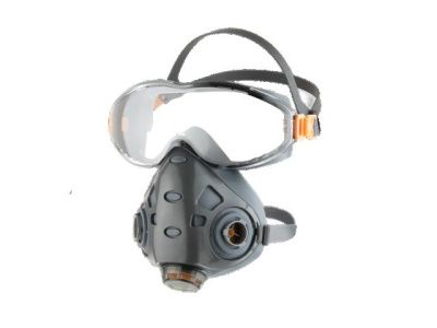 Полумаска фильтрующая 9500 р-р L с интегрированными очками, р-р L JETA SAFETY 9500-L