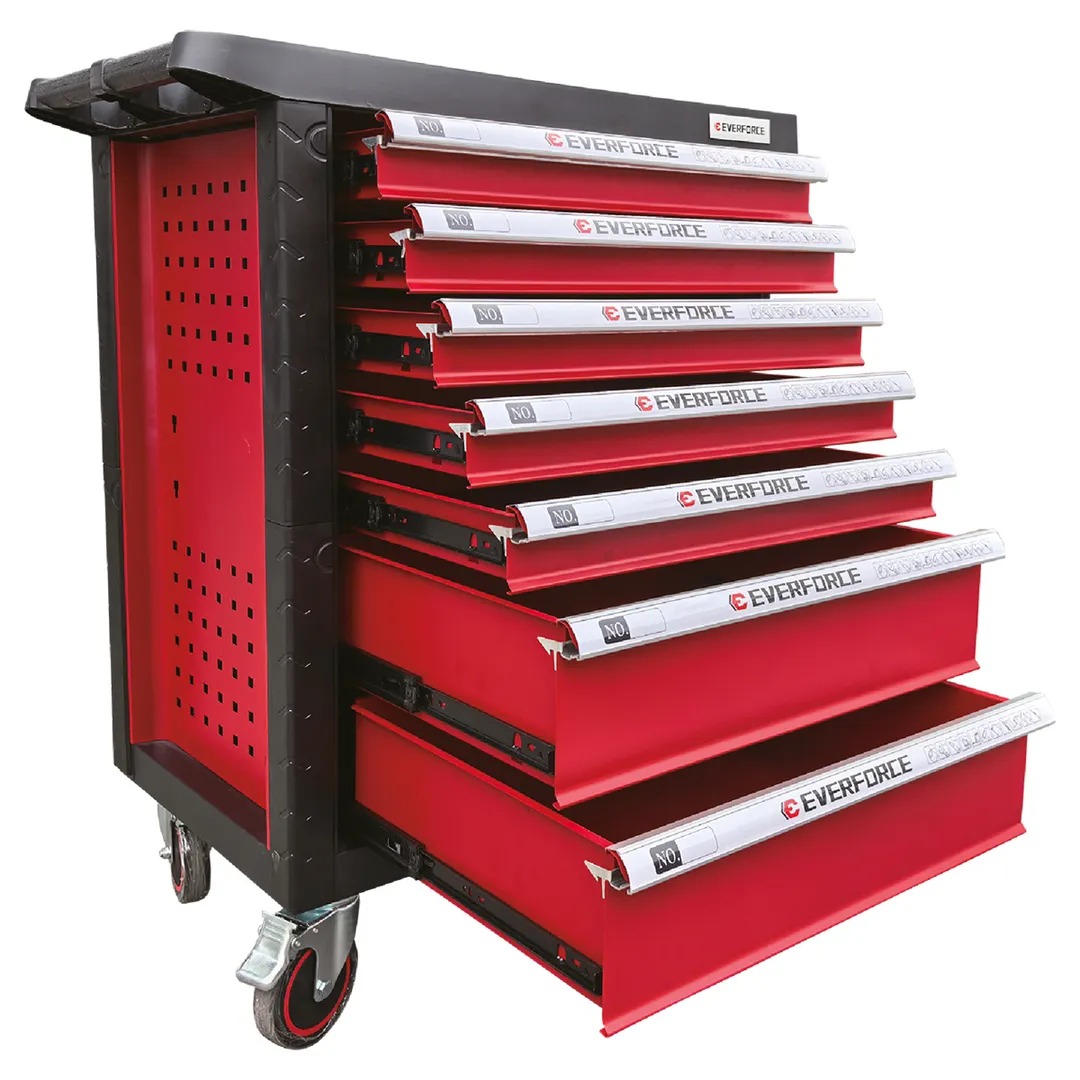 Набор инструментов 181 пр в тележке 7 полок EVERFORCE EF-55304