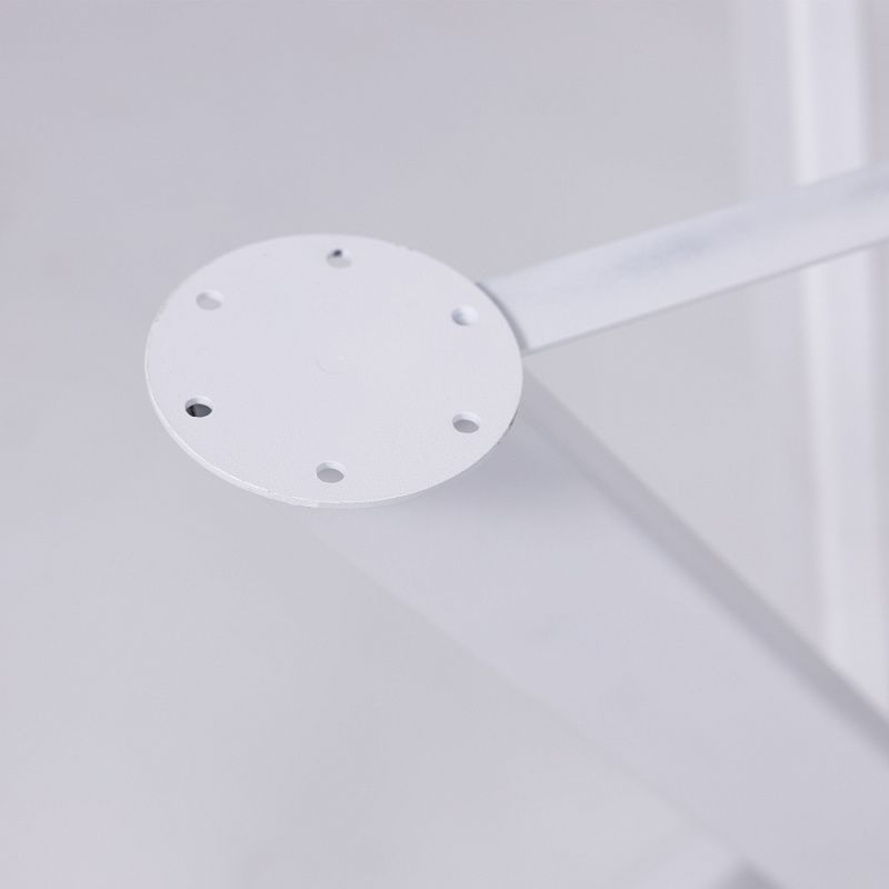 Подстолье WARG h716 под прямоугольную столешницу, белый муар AKS 123765