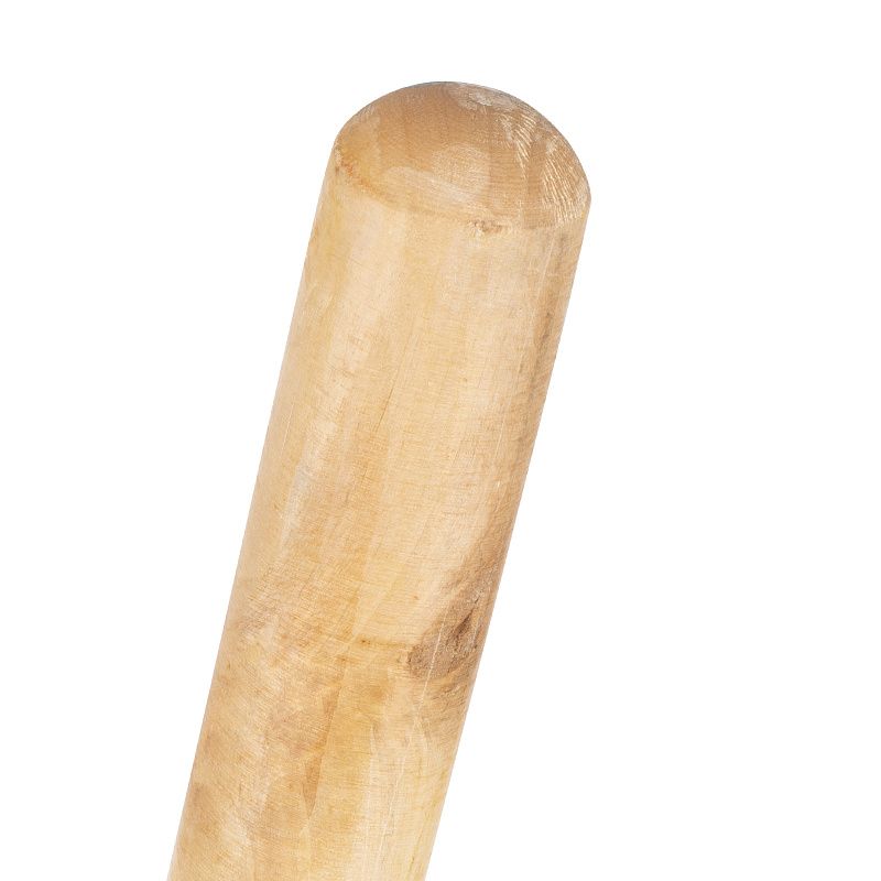 Кетмень остроконечный, 190 х 240 х 900 мм, цельнокованый, деревянный лакированный черенок, Сибртех 62369