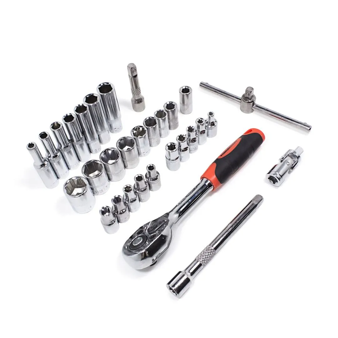 Набор инструментов 216 пр 1/4''&3/8''&1/2'' 6-гр ForceKraft FK-38841New