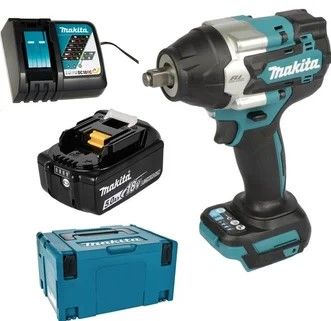 Аккум. ударный гайковерт LXT DTW700RT1J в кейсе Makita DTW700RT1J