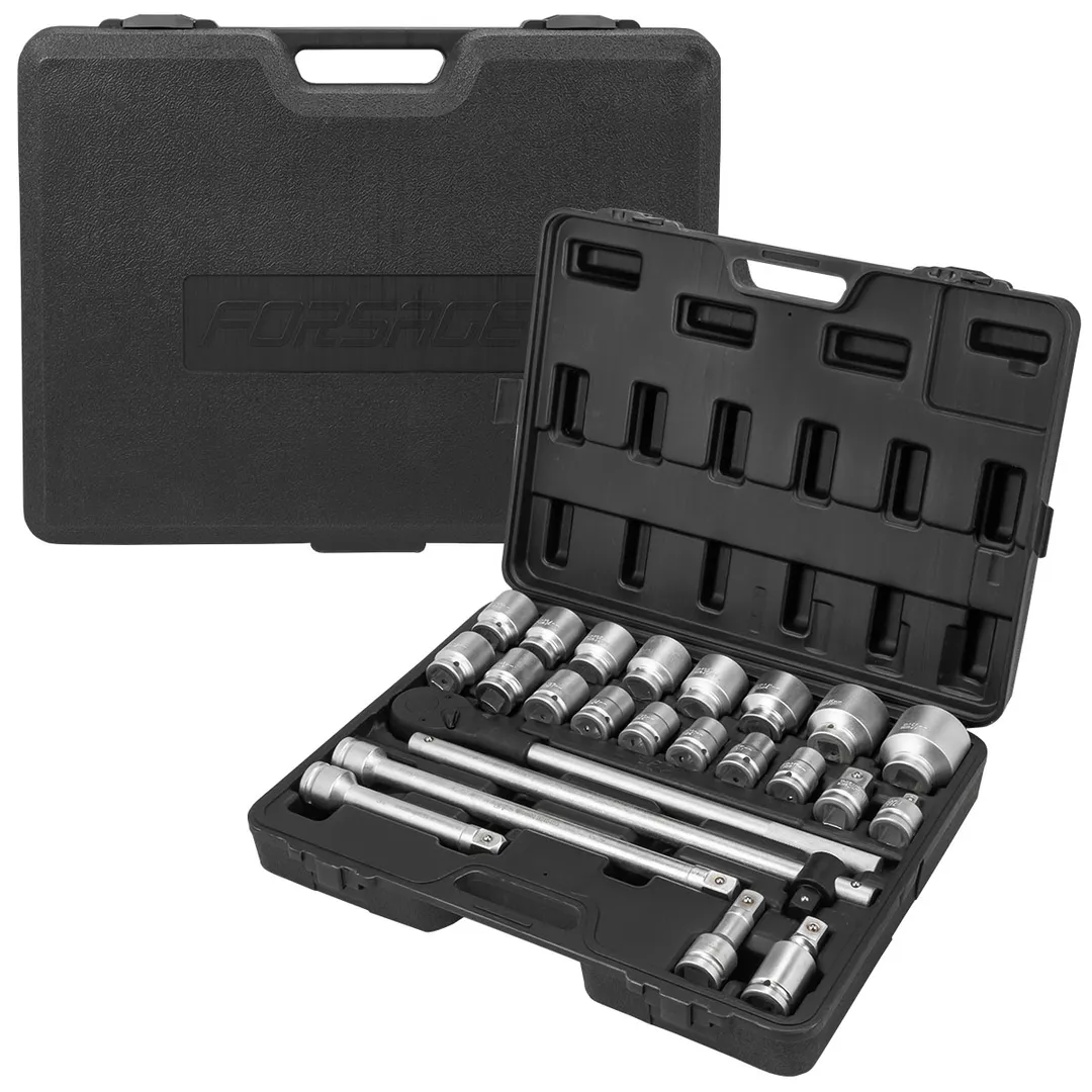 Набор торцевых головок 17-50 мм 24 пр 3/4'', 6-гр Forsage F-6241-5