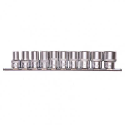 Набор торцевых головок 1/2'' 6-гр. 10 пр. 10-22 мм. Stels 13600