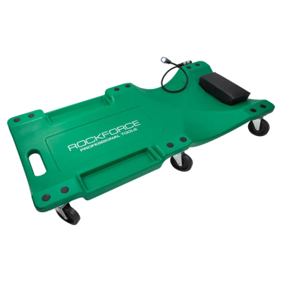 Лежак пластиковый подкатной на 6-ти колесах RockForce RF-TRH6802-2