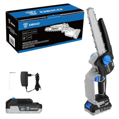 Пила цепная аккумуляторная DKCHS 20V 063-4484 DEKO 063-4484