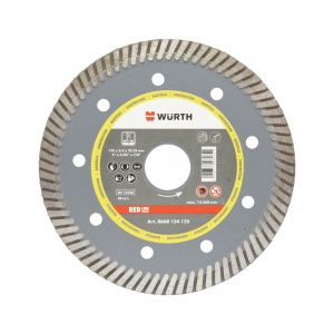 Диск алмазный 125х22,2 мм Turbo, Red Line WÜRTH 0668154125