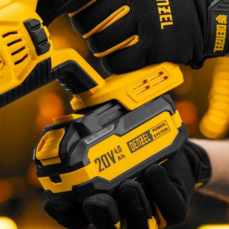 Пила сабельная аккумуляторная RS-180, Li-Ion, 20 В Denzel 28801