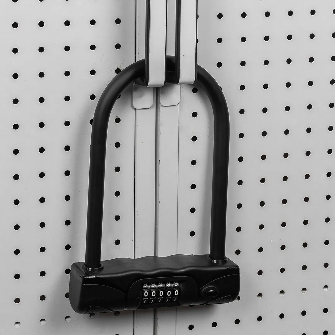 Замок навесной с кодовым паролем, дужка 12х15 мм, код 5 цифр ForceKraft FK-JQ-8125