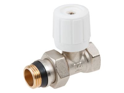 Кран вентильный для радиатора 1/2'' прямой с ручкой AV Engineering AVE294012