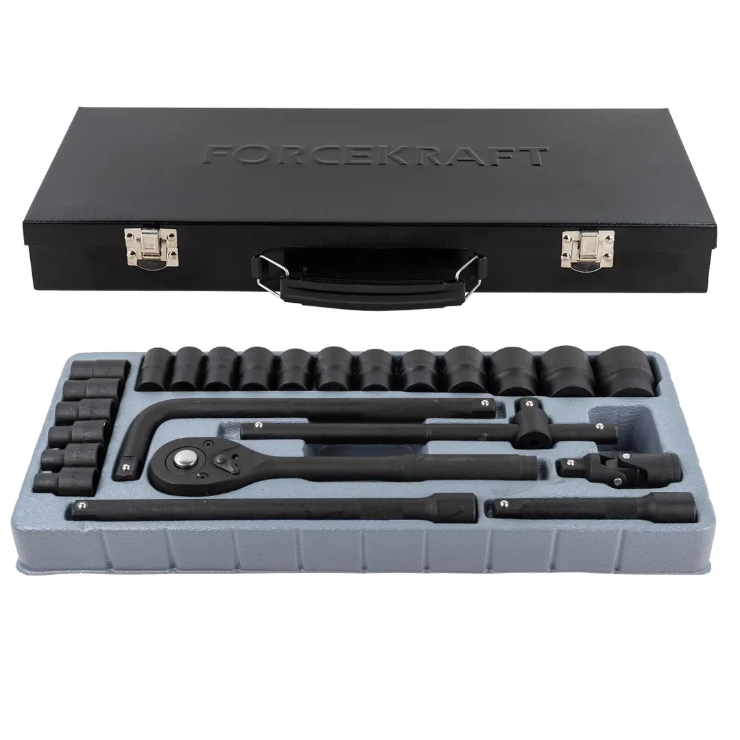 Набор инструментов 24 пр. 1/2'', 6-гр ForceKraft FK-4245B-5MPB