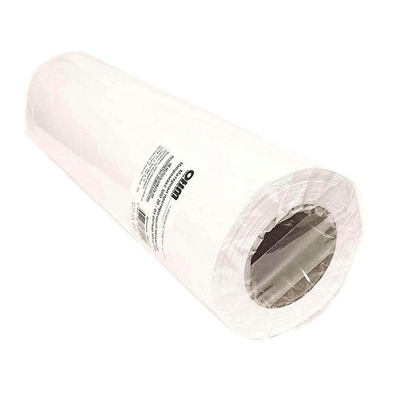 Салфетка из микромакса в рулоне "ММ30-01", 40 см, белый