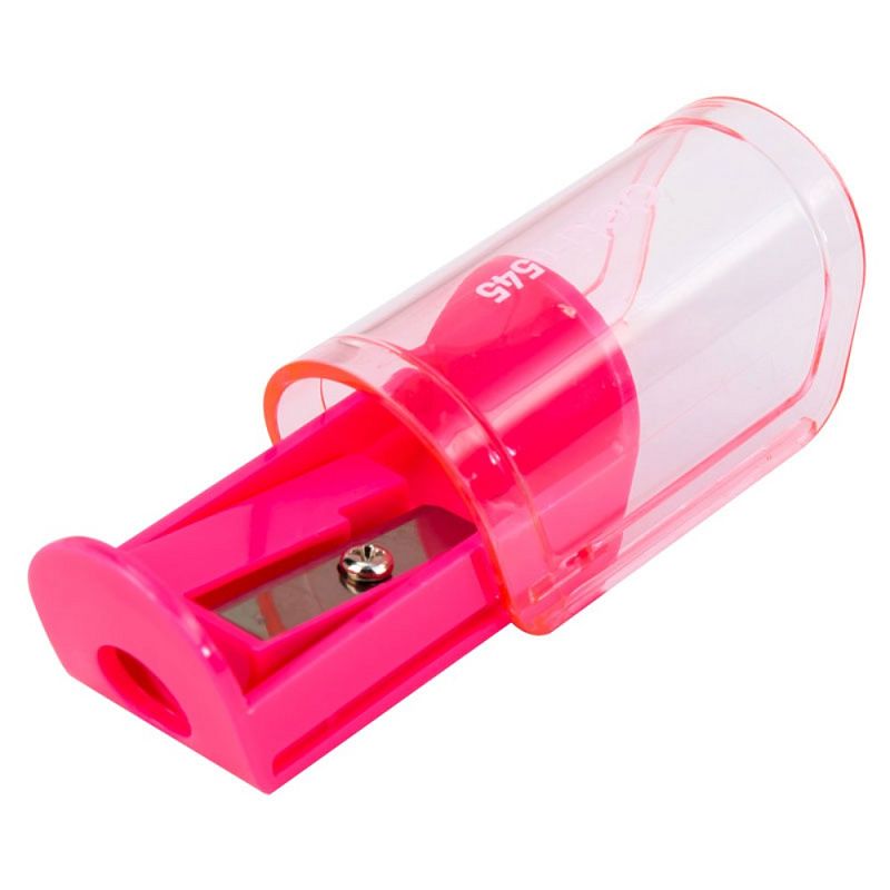 Точилка Deli "Neon 0545", 1 отверстие, ассорти