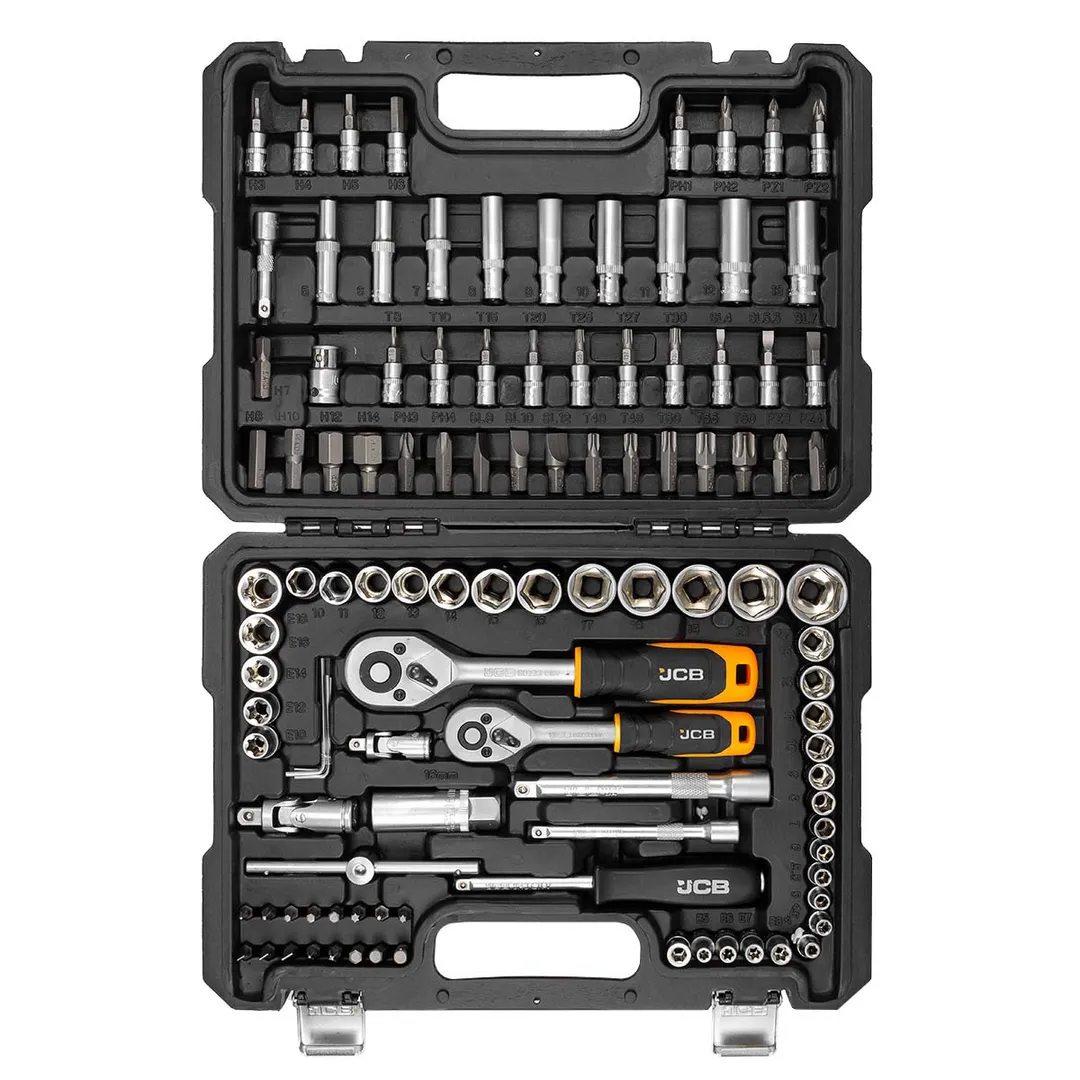 Набор инструментов 108 пр. 1/4''&3/8'' 6-гр. JCB JCB-41082-5DS