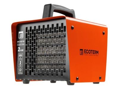 Нагреватель воздуха электрический EHC-02/1D, 2 кВт, 220 В Ecoterm EHC-02/1D