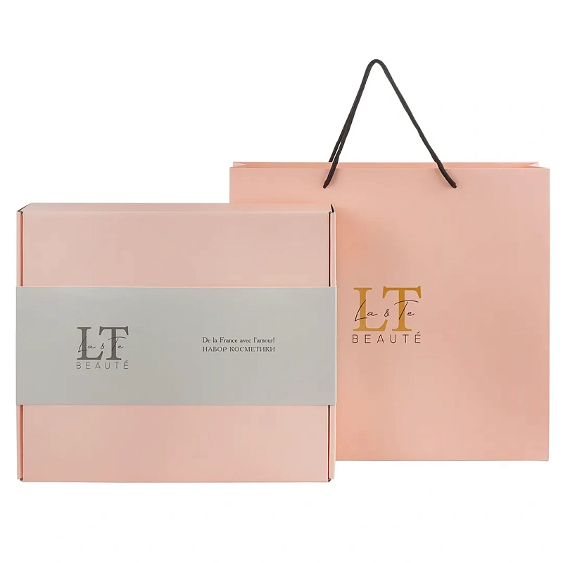 Набор, Увл, эссенция, тоник, восст, маска, крем для лица, увл, патчи для кожи вокруг глаз, пенка для глубокого очищения со скраб, гранулами, пэды-60шт+массаж, р La and Te beaute LT2R