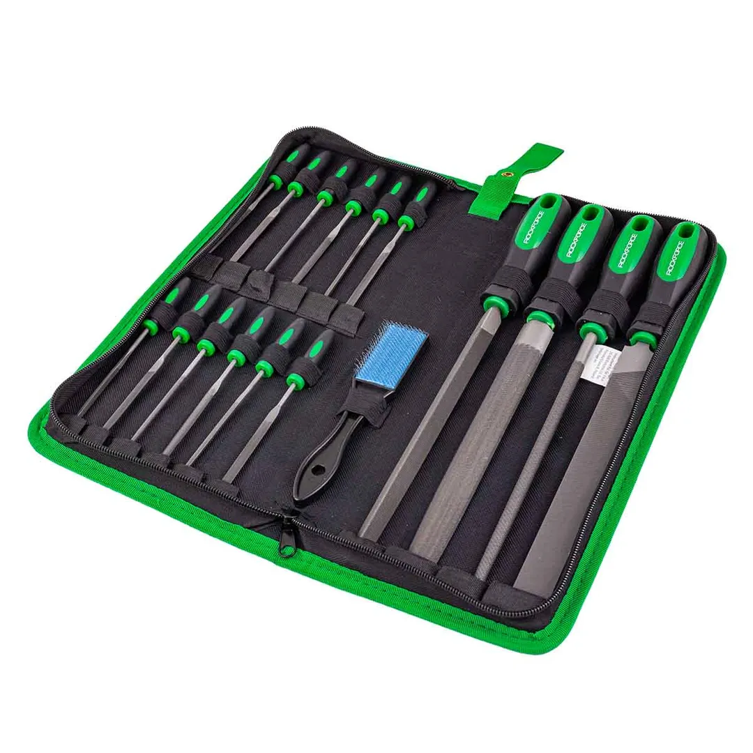 Набор напильников разнопрофильных, 17 шт RockForce RF-5056W