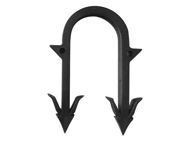 Клипса для теплого пола 45 мм, 500 шт, 20 кассет по 25 шт. ЮстаПласт