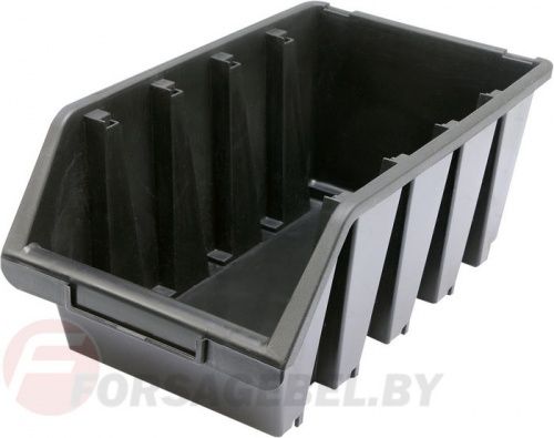 Ящик складской пластмассовый 204х340х155 мм L Vorel 78834