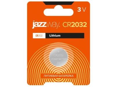 Батарейка CR2032 3V lithium 1шт. (Литиевая) JAZZWAY 2852892
