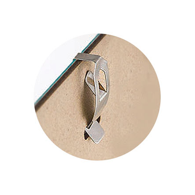 Фоторамка "ПКлип002130 Zebra", 30х40 см, клип, со стеклом, прозрачный