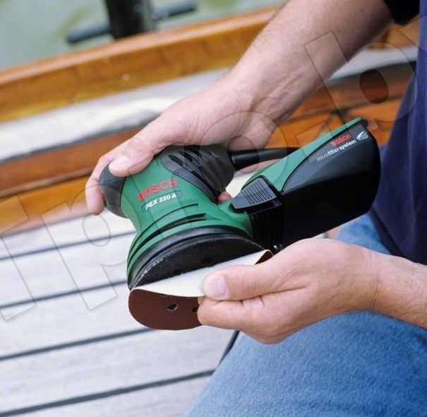 Эксцентриковая шлифмашина PEX 220 A BOSCH (0603378020)