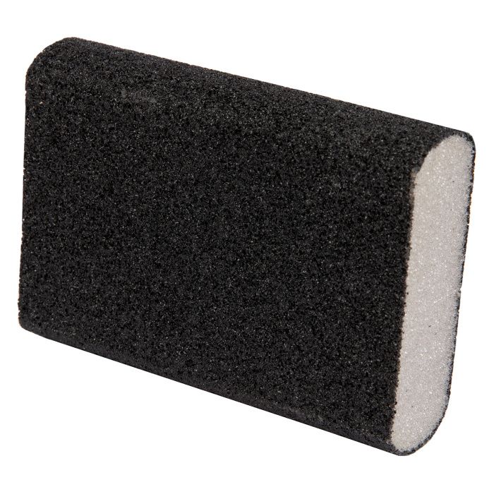 Губка для шлифования, 100 х 70 х 25 мм, овал, Средняя жесткость, P 60 Сибртех 757367