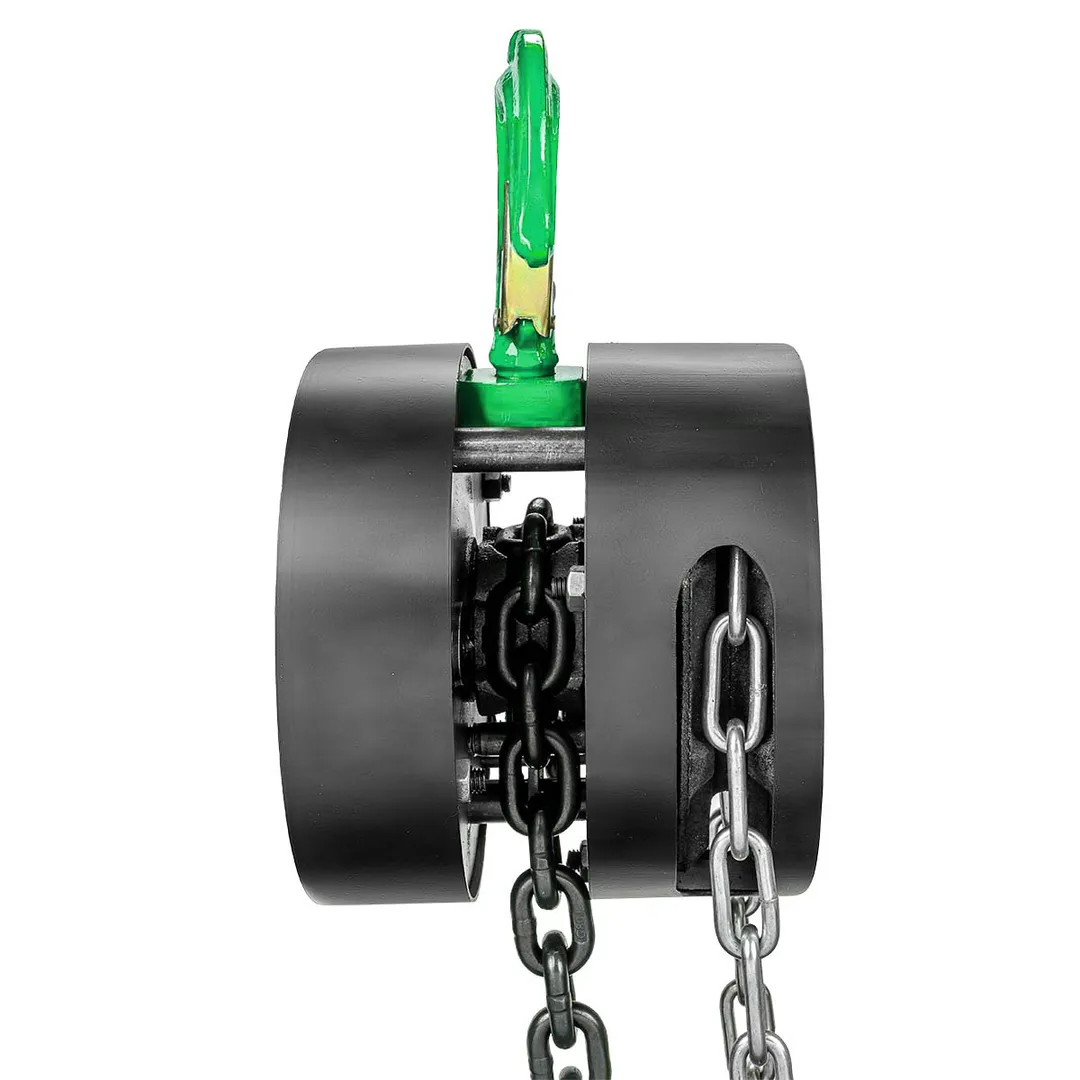 Таль механическая подвесная c фиксацией цепи натяжения 1 т. RockForce RF-TRC9010