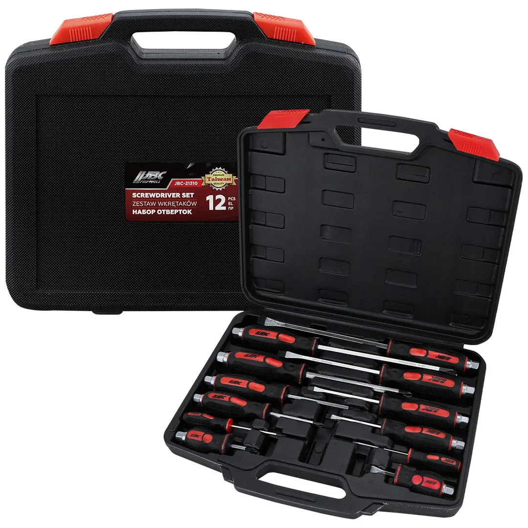 Набор ударных отверток PH, SL 12 пр JBC JBC-21310