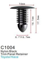 Клипса для крепления внутренней обшивки а/м Тойота пластиковая, 100 шт Forsage C1004(Toyota)