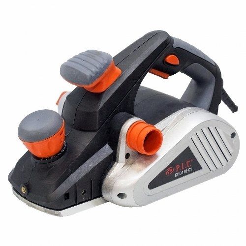 Рубанок электрический, 220 В.,глуб.строгания 3,5мм, шир.строг.110мм,16000 об/мин., 1300 Вт. PIT GHO110-C