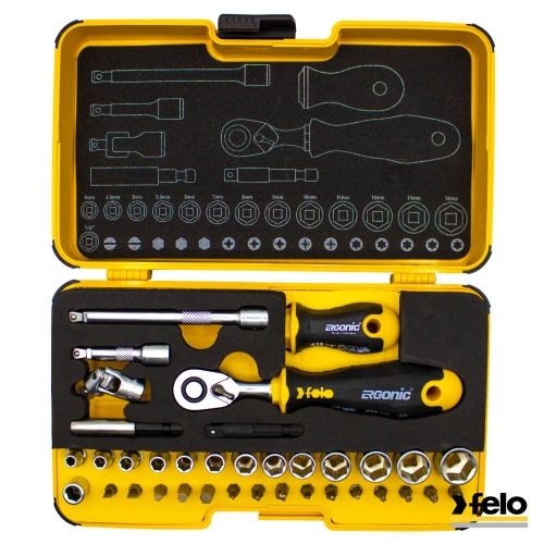 Набор инструментов 1/4'' Felo 05783616