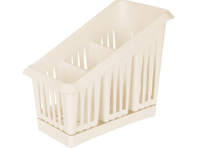 Сушилка для столовых приборов, 200х120х160 мм, молочный туман, PLAST TEAM PT156411048