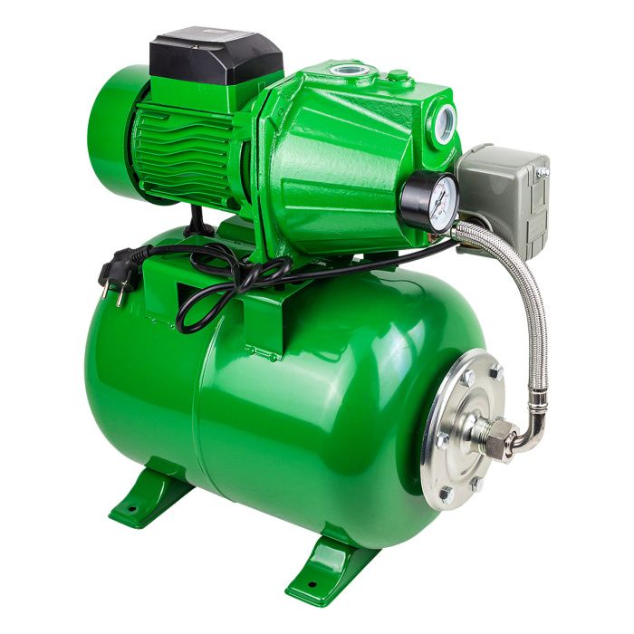 Насос самовсасывающий 230В, 50Гц, 800Вт, 50л/мин, обмотка AL RockForce RF-AUTO-JET 100S ALU