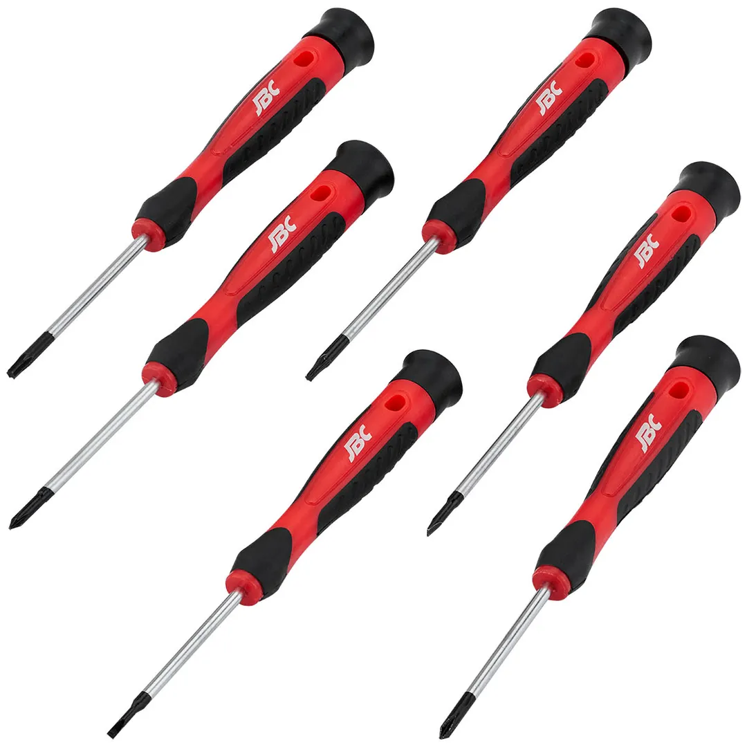 Набор отверток для точных работ SL, PH, PZ, Torx 6 пр JBC JBC-7006P