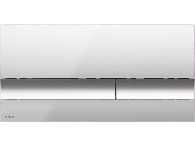 Кнопка для инсталляции, хром-глянец, Alcaplast M1721