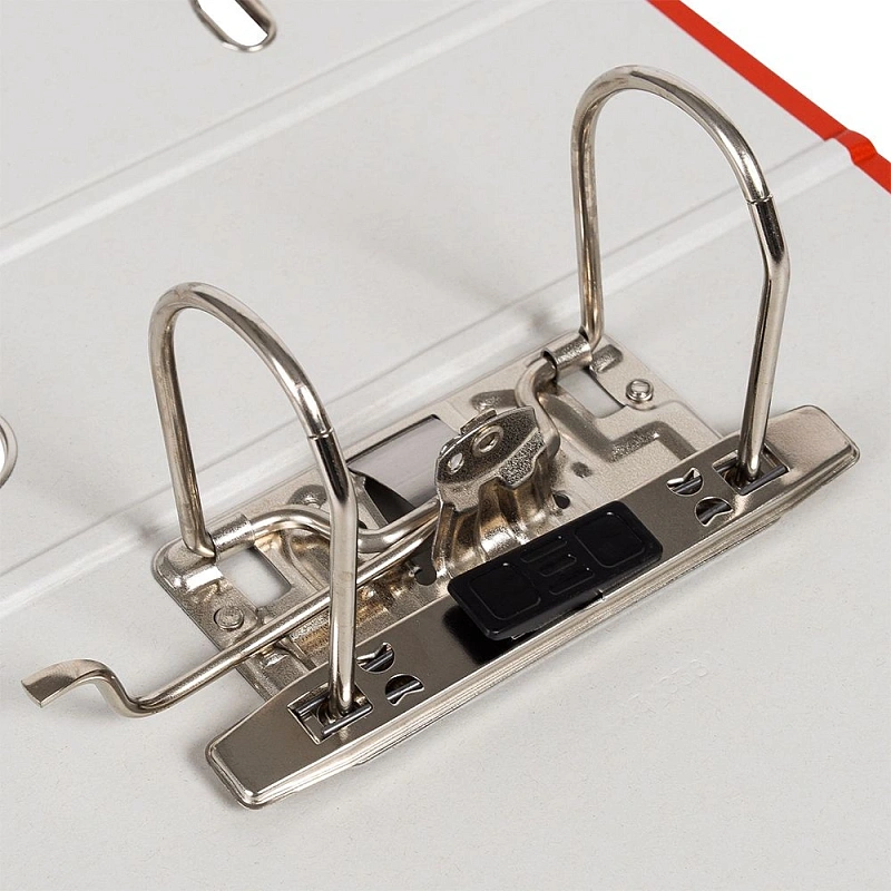 Папка-регистратор, A5, 75 мм, ПВХ ЭКО, красный