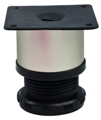 Опора мебельная мет. d50 h50 с регул. сатин AKS 11070