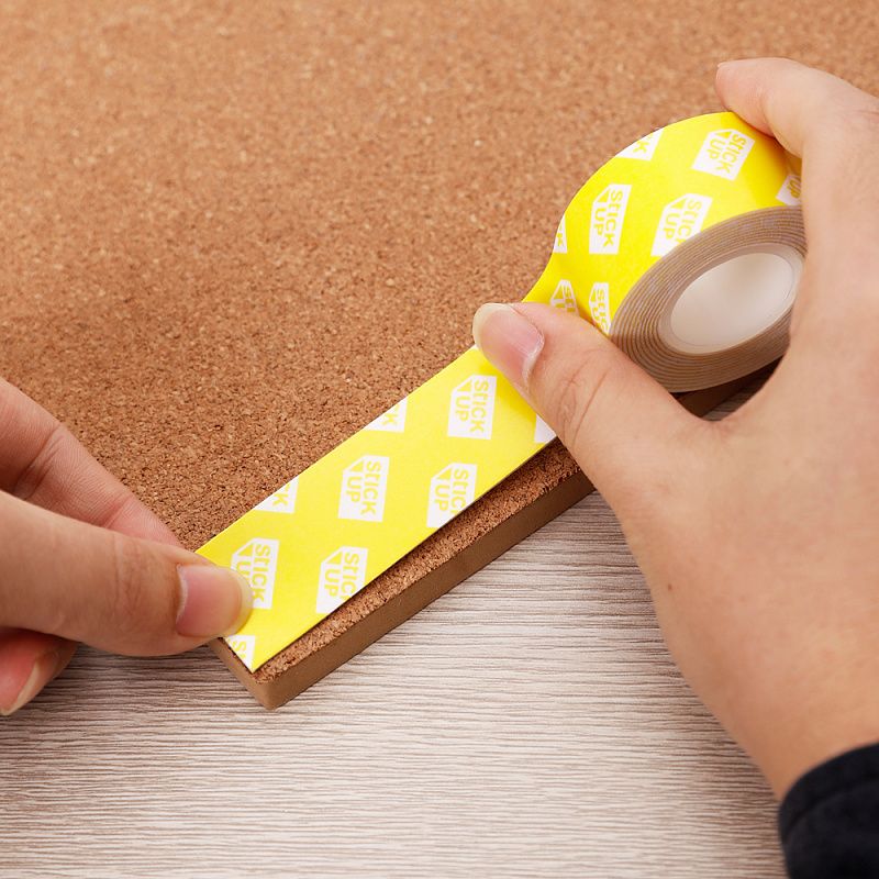 Клейкая лента двусторонняя "Deli", монтажная, 25.4x1.5 мм/м