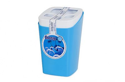 Подставка для зубных щеток Breeze (голубая лагуна) BEROSSI АС 17247000