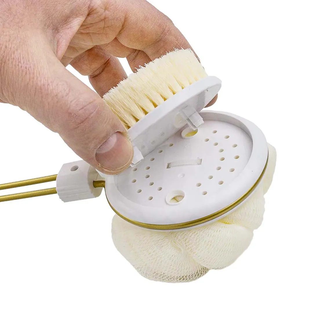 Набор банных принадлежностей по уходу за телом, для взрослых La and Te beaute LT-BCA2(белый)