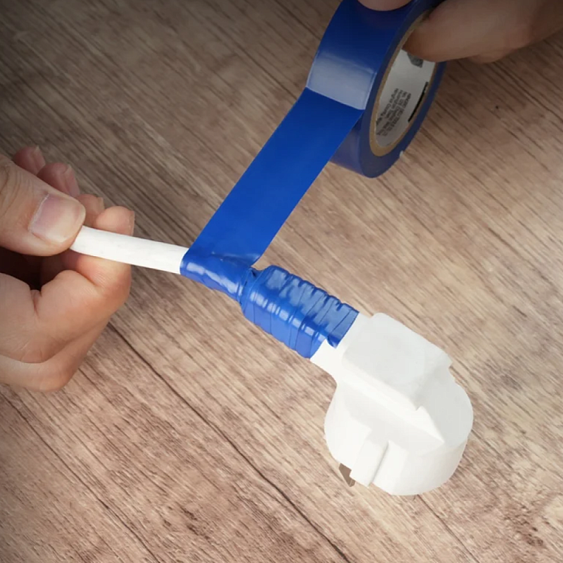 Изолента ПВХ Deli YS EDL5265, 18 мм x 10 м, 130 мкм, синяя